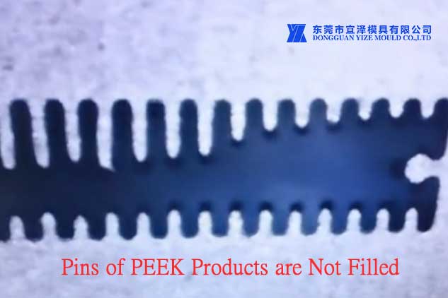 Pins of Plastic injection molding parts components PEEK Products are Not Filled.jpg