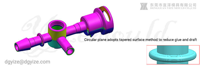 Draft Angle Analysis about Medical plastic injection mold device.jpg