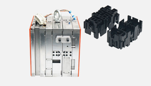 Relay Block PA66+PPE Connector Mould