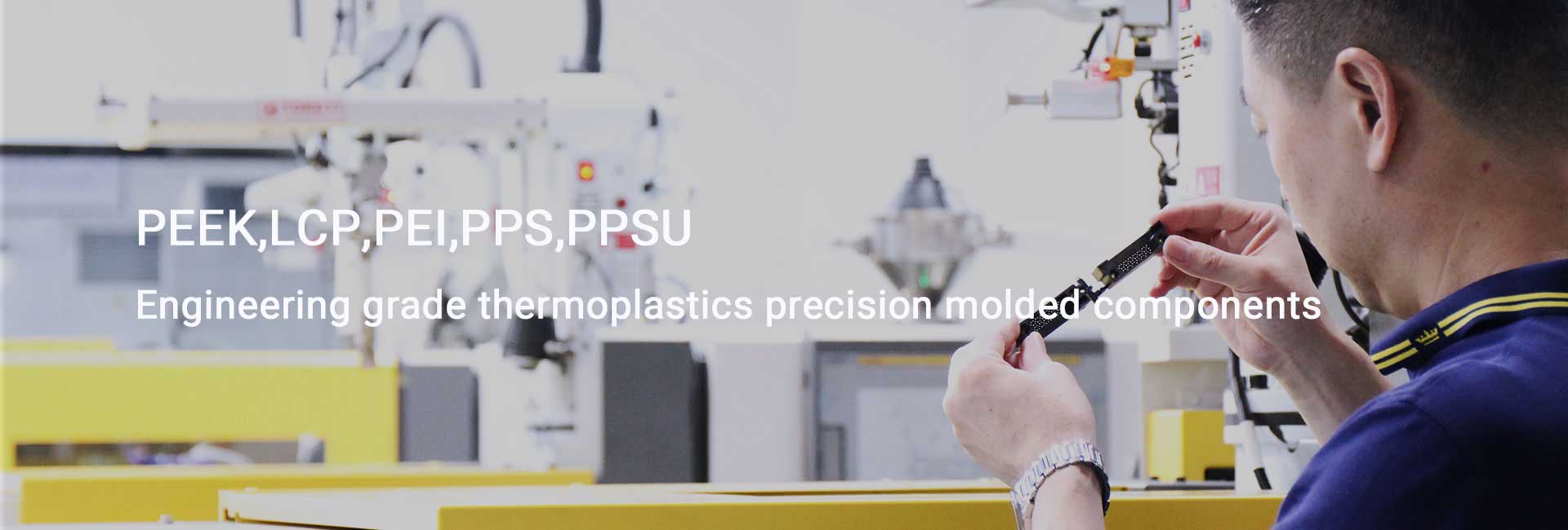 Connector injection molding