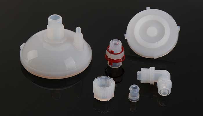 PFA(PVDF) teflon molded components