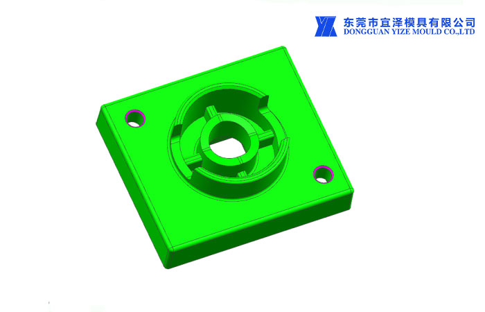 PC optical bracket of high precision plastic injection mold surface treatment case study.jpg