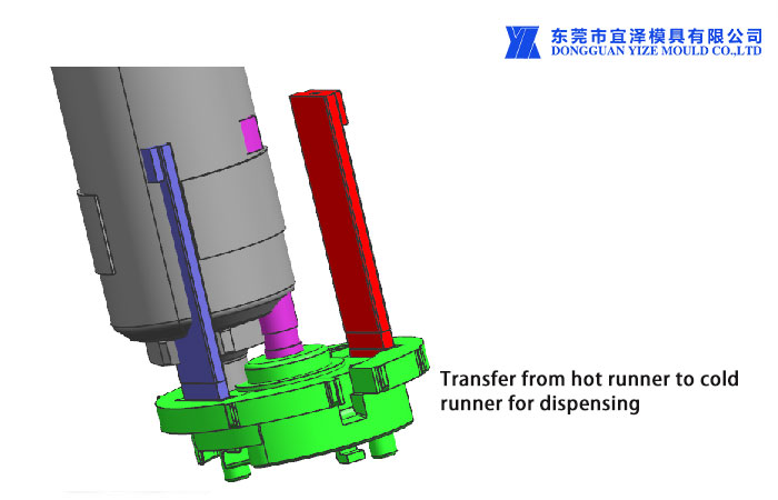 PA46 plastic injection molding parts change the runner.jpg