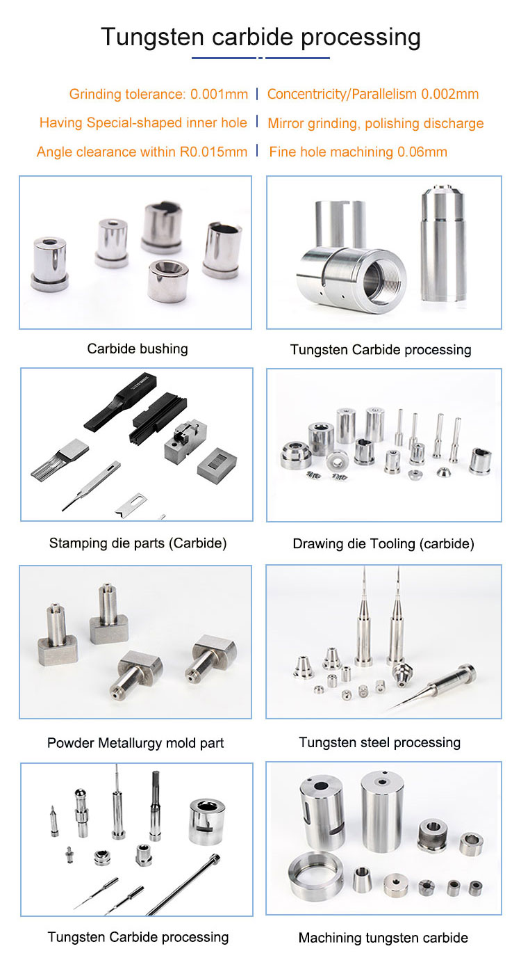 Cases of carbide processing